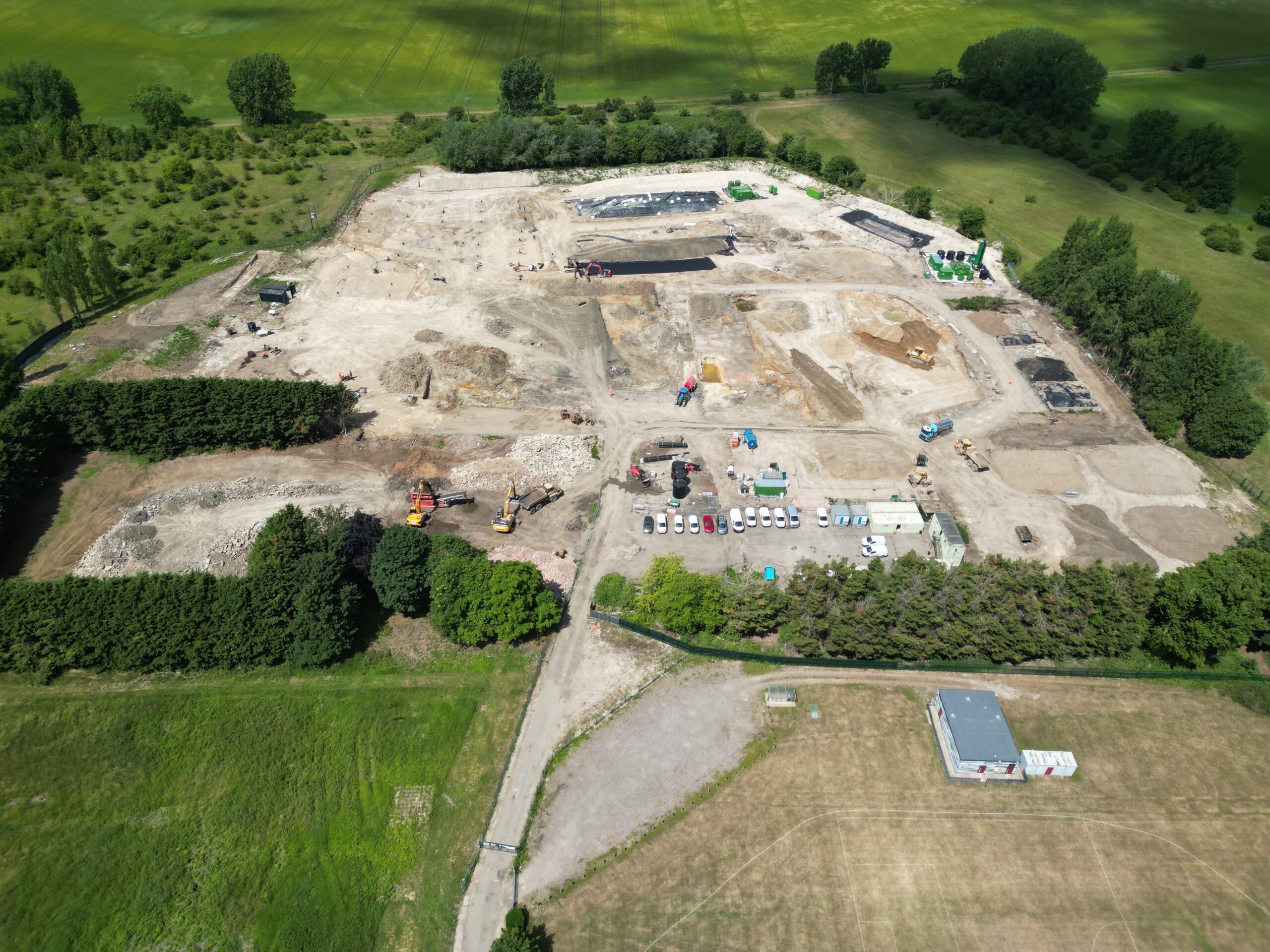 The redevelopment of the Hauxton Chemical Works site by Bridgemere